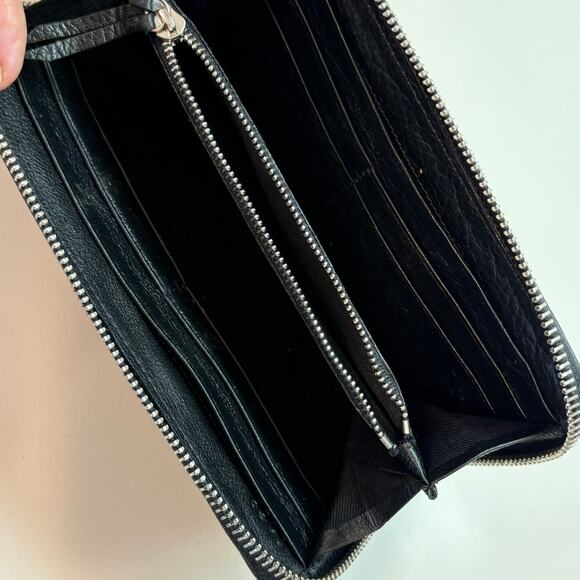 Chloe Black Leather Paddington Wallet With Key Use As Clutch - Picture 11 of 12